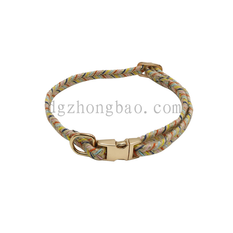 Πολύχρωμο κολάρο λουρί για κατοικίδια ζώα