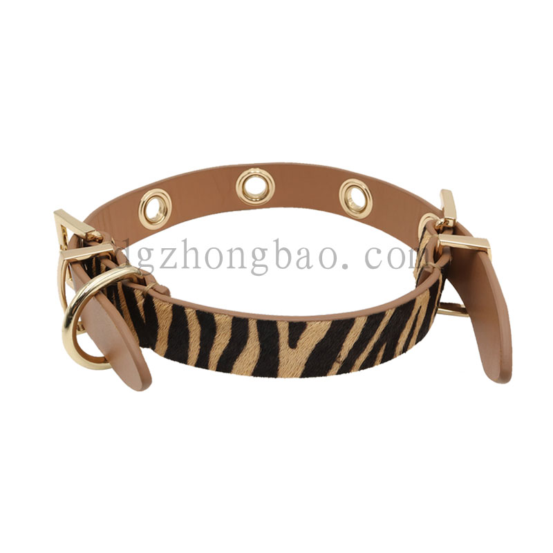 Pet leash ταιριάζουν δερμάτινα δερμάτινα κομψά αυθεντικά κολάρα σκυλιών