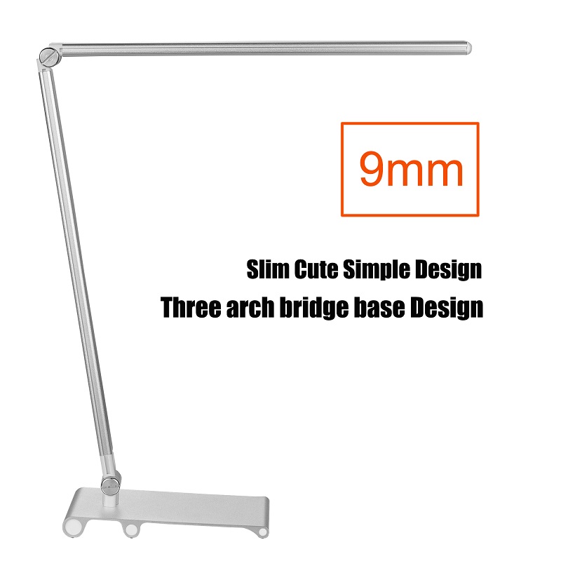 129ts Desk Lamp for Study Dimmable led table Lamp , Touch Dimmer, Color Change Base Night