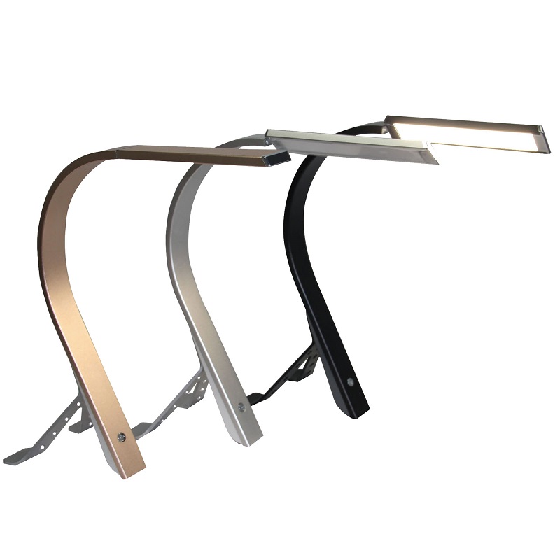 521 Σύγχρονος λαμπτήρας επιφάνειας εργασίας με θολό ανάγνωσμα με 5- επίπεδο