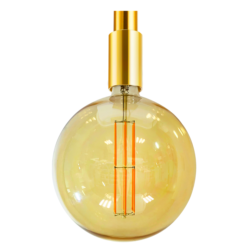 R160 Καπνιστός 4 βατ 100lumen 2200k, ενεργειακά αποδοτικός βολβός διακόσμησης CCT