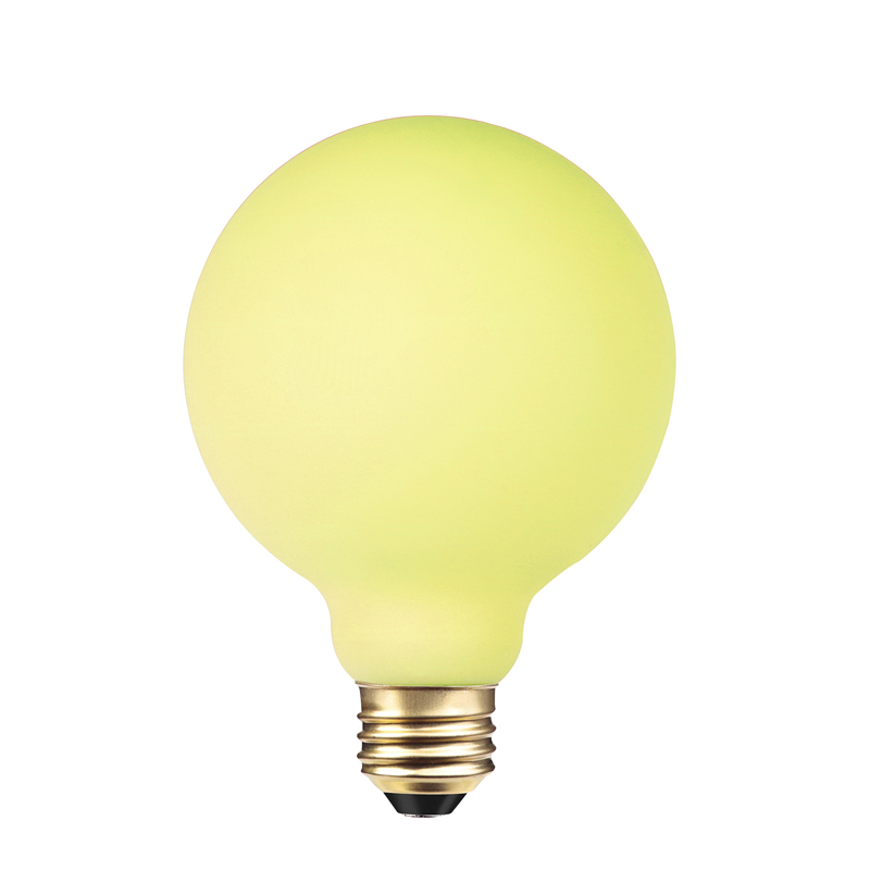 G150 φανός σπειροειδούς νήματος με σκούρο ροζ ντεκό