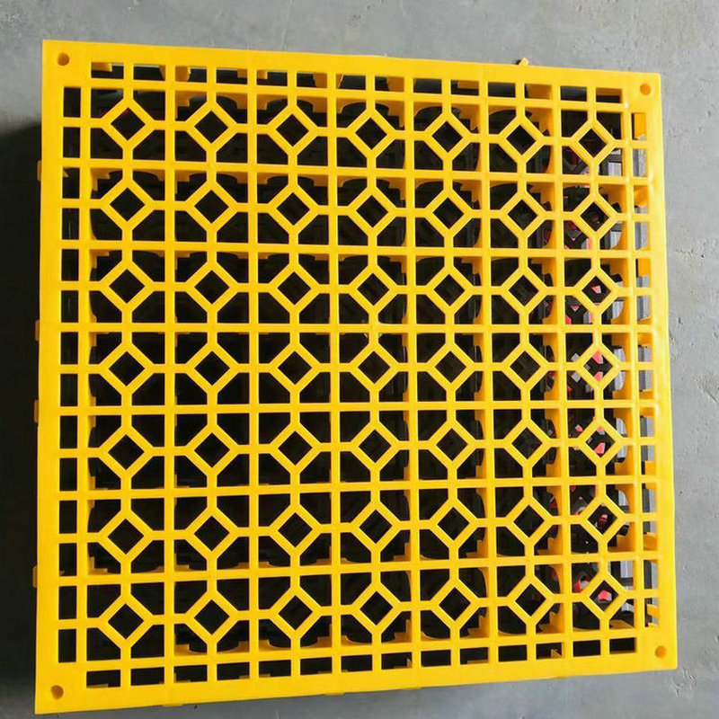 L μέγεθος PP σύμπλεξη δαπέδων Αντιγλυπτικά για την τοποθέτηση εξωτερικών πλακιδίων από πλαστικό δάπεδο