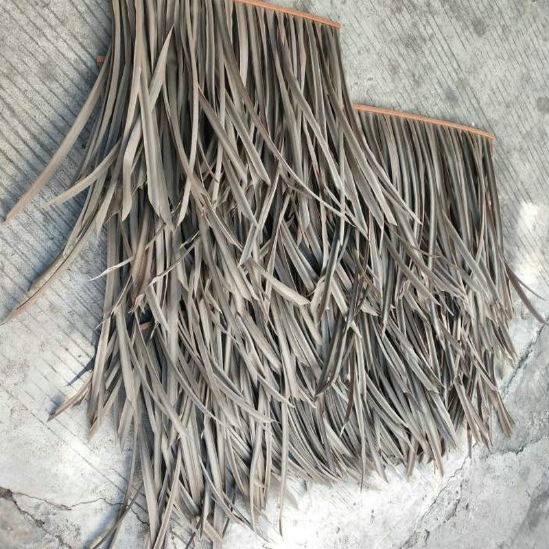 PVC PE πυρίμαχο pvc τεχνητό υλικό από κεραμική οροφή συνθετικό viro thatch