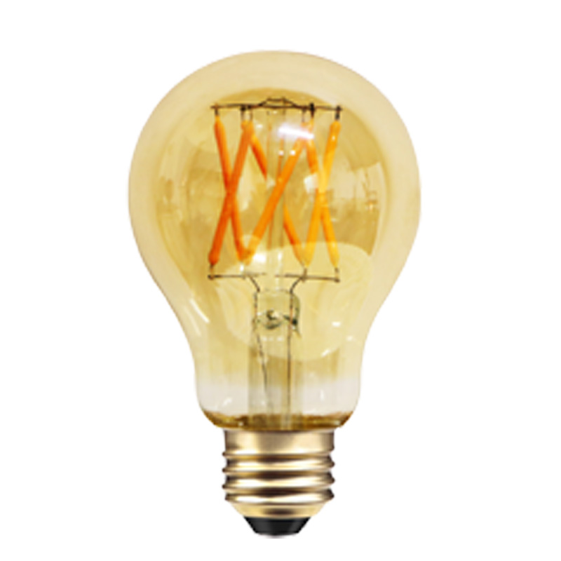 P60 2200K 2W Dim non-dim Amber glass flound light flanding