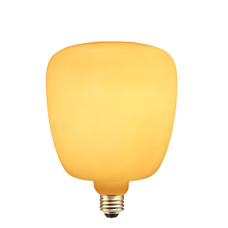 A65 Ποιητικό λευκό 4w 200lumen 165mm λαμπάκι πυράκτωσης deco γάλακτος