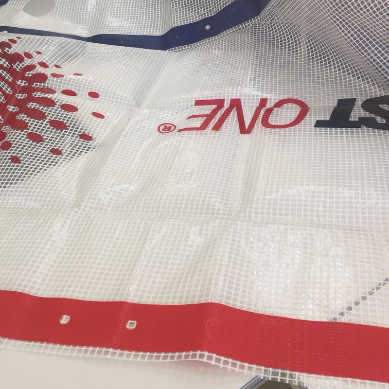 Ζεστό πωλούν Υψηλής ποιότητας FR-6 Σκαλωσιά φύλλα Leno μουσαμάς PE Tarps