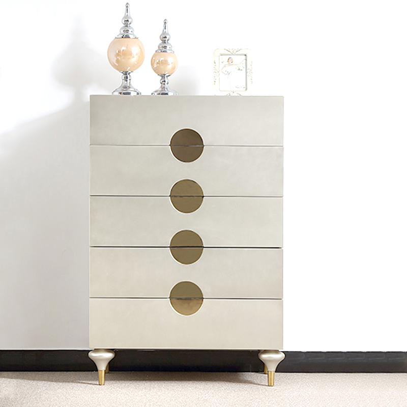 Απλό σύνολο κρεβατοκάμαρας MDF