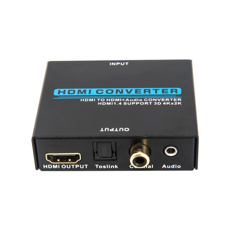 V1.4 Εξαγωγή ήχου HDMI HDMI to HDMI + Μετατροπέας ήχου Υποστήριξη 3D Ultra HD 4Kx2K @ 30Hz