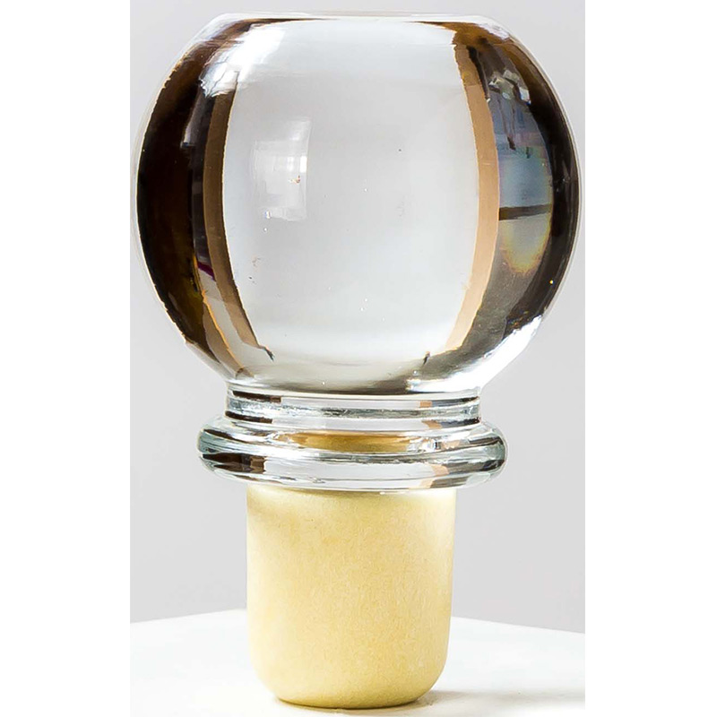 γυάλινο πώμα φιάλης φελλού 1