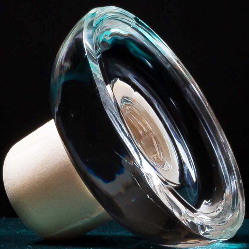 γυάλινο πώμα φιάλης φελλού 4