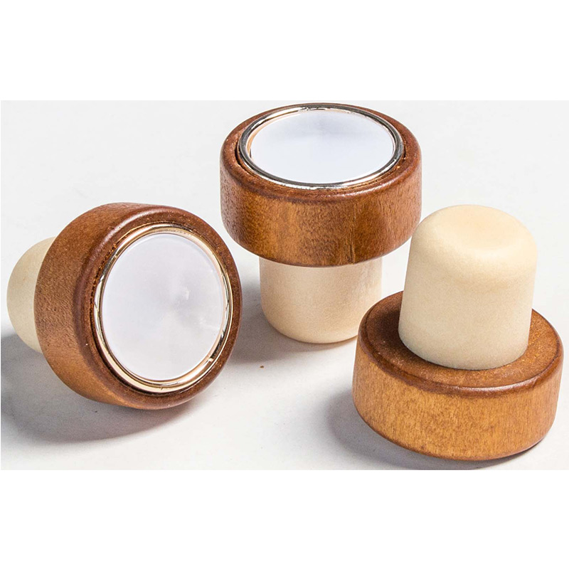 κλείσιμο ξύλου από φελλό φιάλης