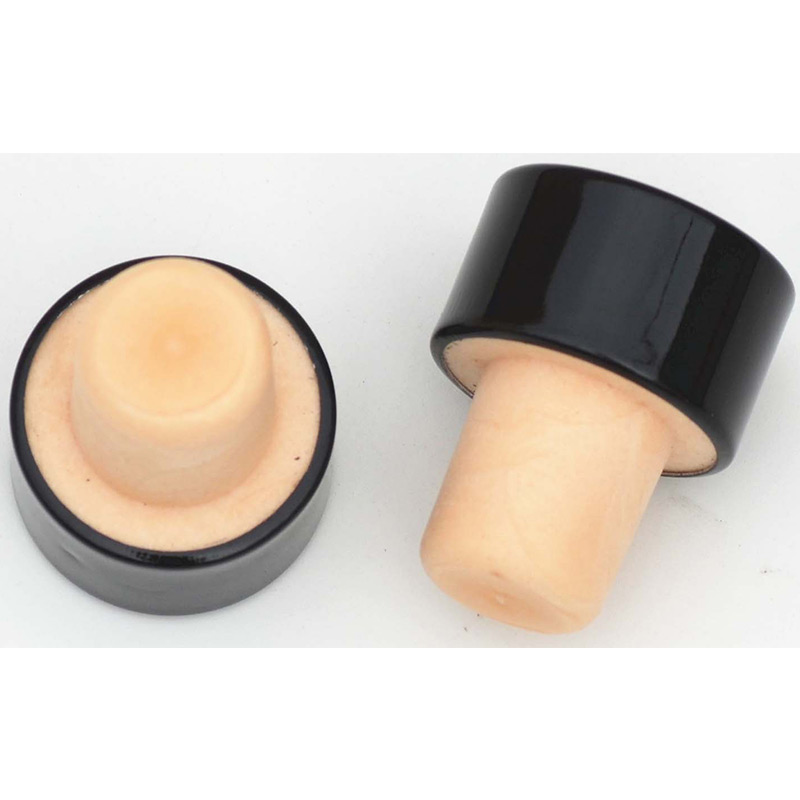 πώμα αλουμινίου επικαλυμμένο με πώμα από φιάλη φελλού 1