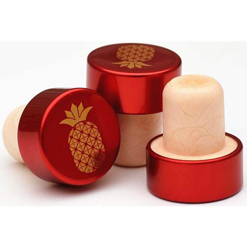 πώμα φιαλιδίου φελλού ανοποιημένου αλουμινίου 12