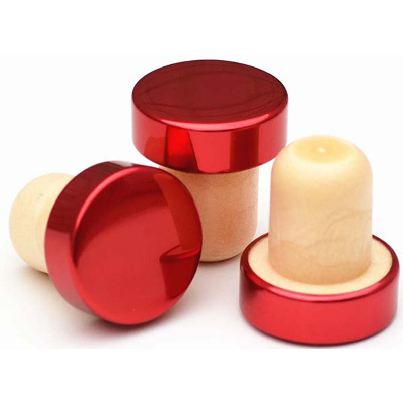 πώμα φιαλιδίου φελλού ανοποιημένου αλουμινίου 12