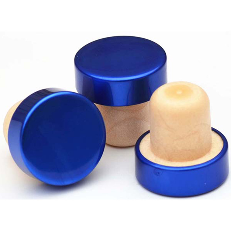 πώμα φιαλιδίου φελλού ανοποιημένου αλουμινίου 12