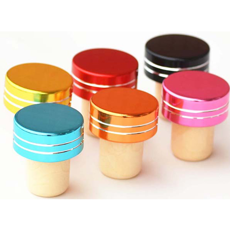 πώμα φιαλιδίου φελλού ανοποιημένου αλουμινίου 13