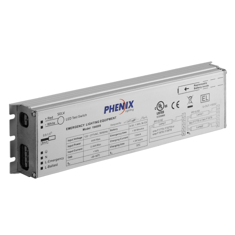 184009 ΟΛΟΚΛΗΡΩΜΕΝΟ FLUO AC + BALLAST ΕΚΤΑΚΤΗΣ ΑΝΑΓΚΗΣ