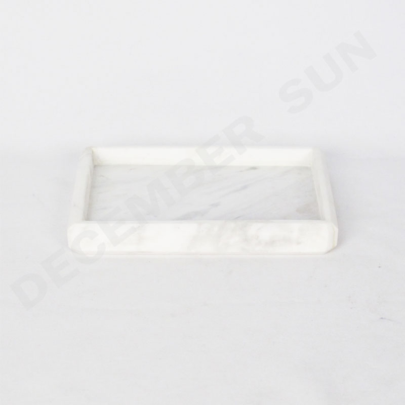 Χειροποίητο σετ λευκού μαρμάρου που σερβίρει