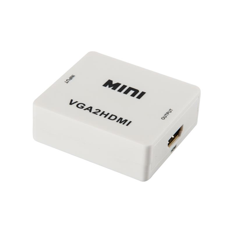 Mini Size VGA+Audio σε μετατροπέα HDMI 1080P