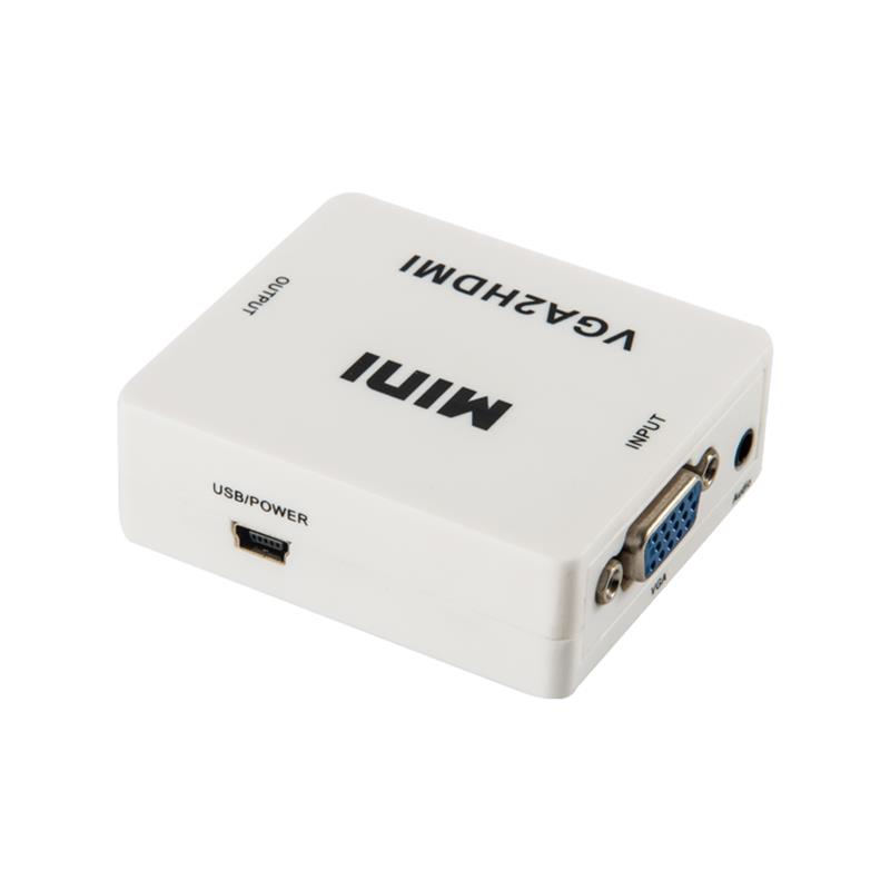 Mini Size VGA+Audio σε μετατροπέα HDMI 1080P