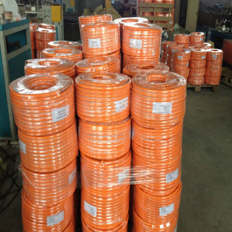 PVC εύκαμπτος σωλήνας κίτρινου αερίου υψηλής πίεσης