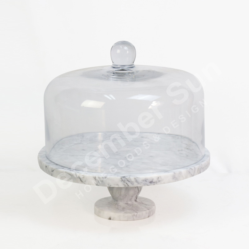 Καλύτερη τιμή λευκή μαρμάρινη κέικ στάση