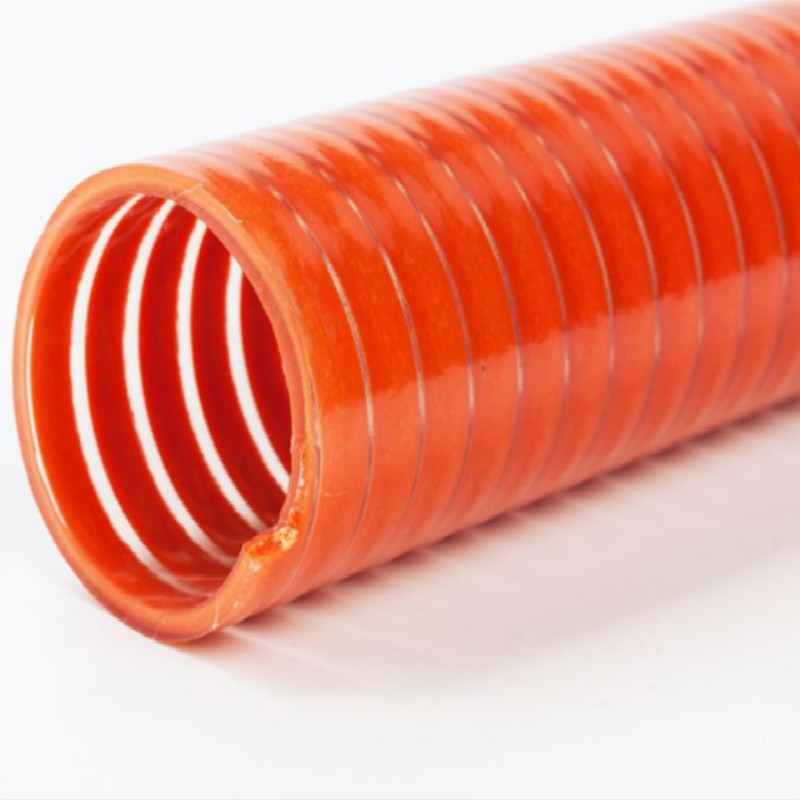 Ζεστό Πώληση Πολύχρωμο υψηλής πίεσης PVC κυματοειδές σωλήνα αναρρόφησης αναρρόφησης Made in China