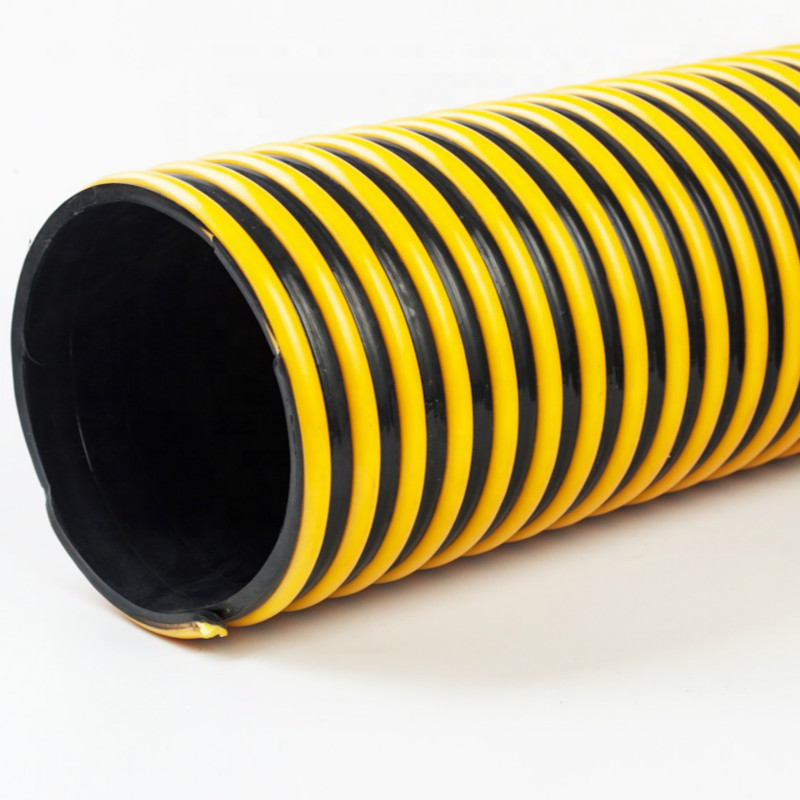 Καλής ποιότητας πολύχρωμο κυματοειδές σωλήνα αναρρόφησης \/ εύκαμπτο σωλήνα αναρρόφησης από PVC \/ σωλήνα νερού