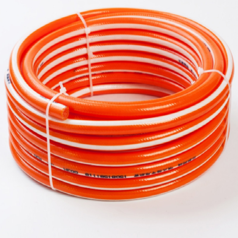 Πολύχρωμο αέριο pvc πλεγμένο σωλήνα αερίου lpg άμεση εργοστάσιο