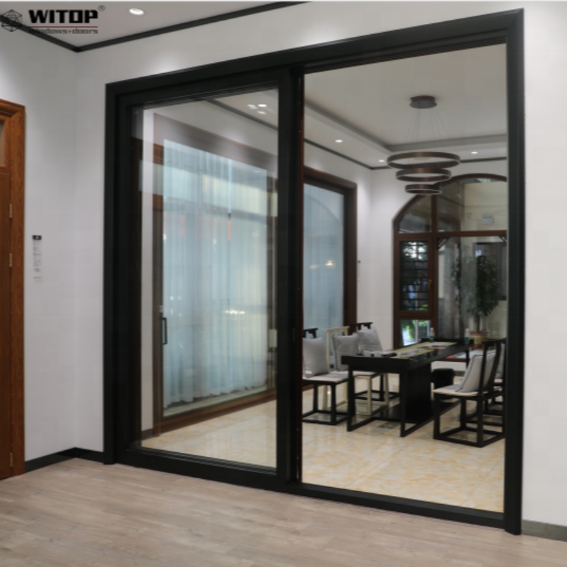 Συρόμενη πόρτα από γυαλί