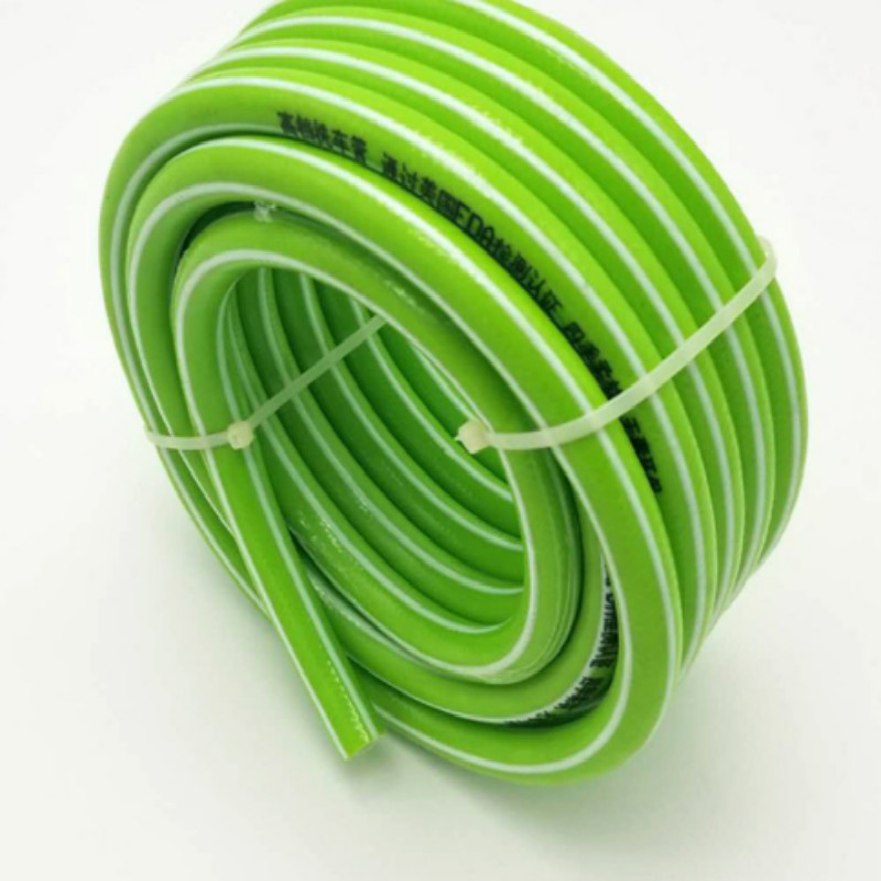 Πολύχρωμες εύκαμπτες ίνες πλεγμένες ενισχυμένες πλαστικές PVC σωλήνα νερού κήπο