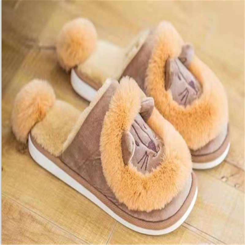 Χειμώνας εσωτερικές παντόφλες καρτούν