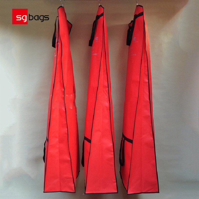 SGW03 προσαρμοσμένο λογότυπο νυφικό νυφικό φόρεμα νυφικό μεγάλο κουτί χωρητικότητας μη υφασμένα τσάντα αποθήκευσης ένδυσης