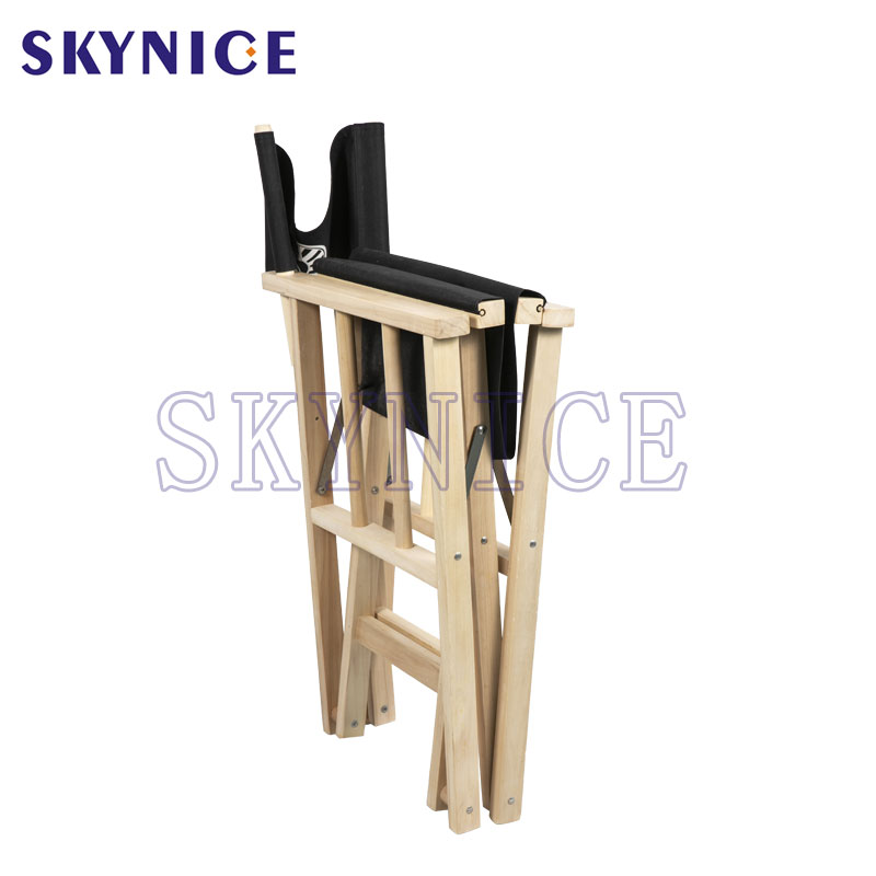 Νέο στυλ υπαίθρια έπιπλα Ξύλινες πτυσσόμενες καρέκλες διευθυντών