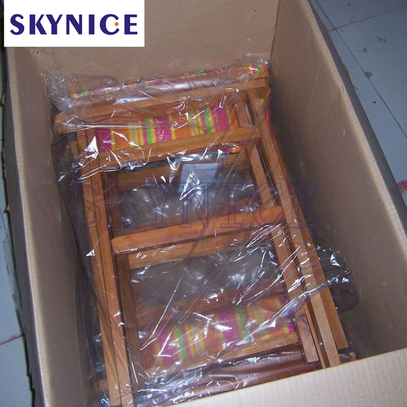 Ξύλινη πτυσσόμενη καρέκλα παραλίας Επαγγελματική μακιγιάζ καλλιτεχνική έδρα