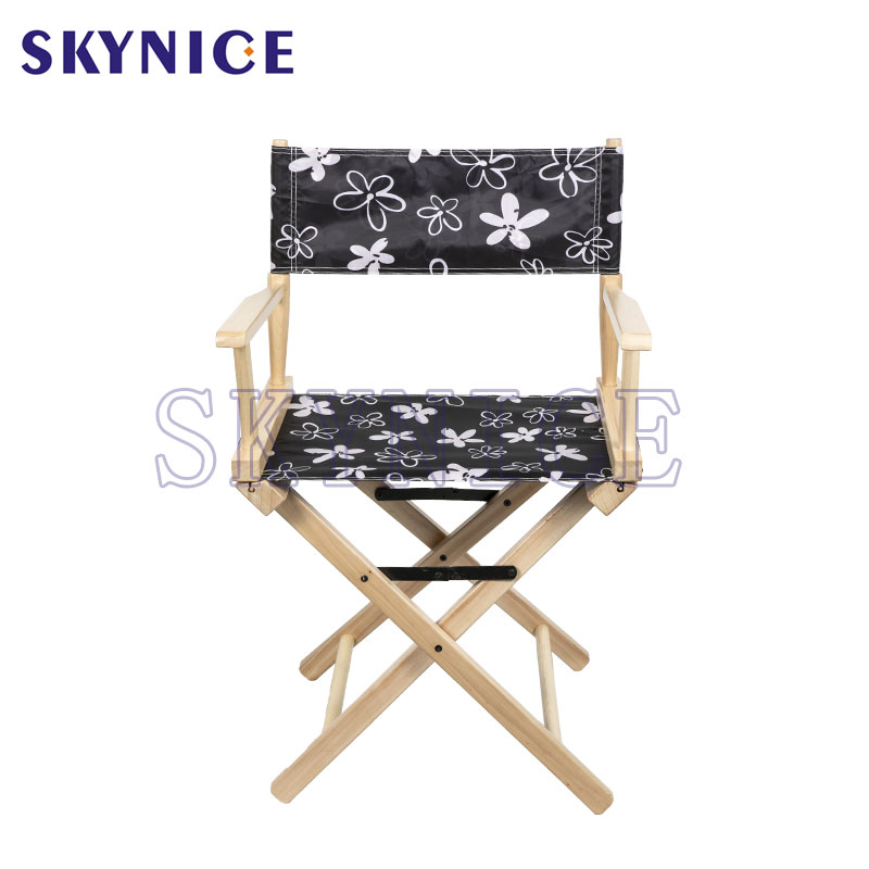 Προσαρμοσμένη ξύλινη πτυσσόμενη καρέκλα διευθυντή με LOGO