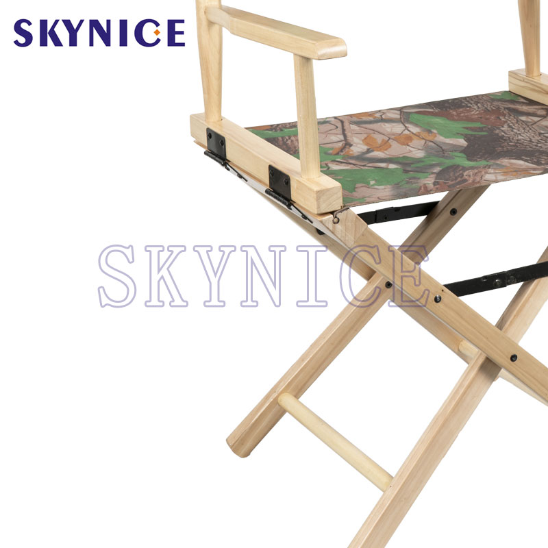 Πλαίσιο στήριξης βραχίονα φορητής καρέκλας Προσαρμοσμένο πτυσσόμενο ξύλινο σκηνοθέτη