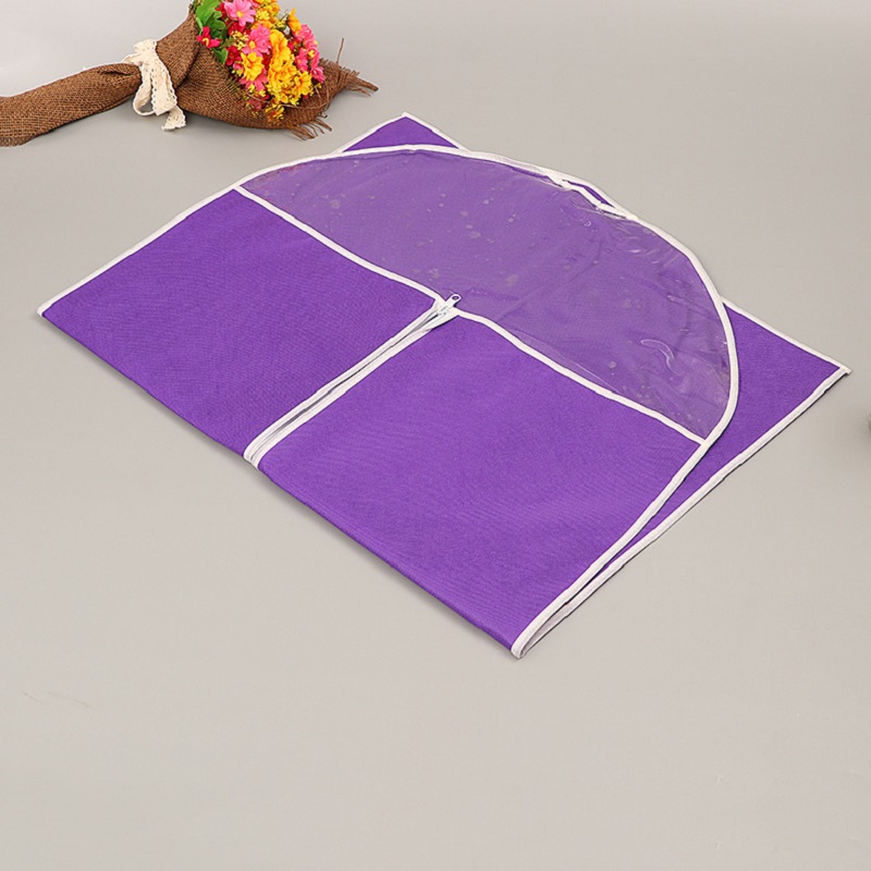 SGW16 Χονδρικό Ανδρικά Γυναικεία Γυναικεία Κοστούμια Εξώφυλλο Τσάντα ρούχων Purple Τσάντες Ένδυσης Πτυσσόμενα