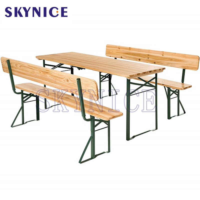 Σκηνή μπύρας με άνετο ερεισίνωτο και πτυσσόμενο τραπέζι