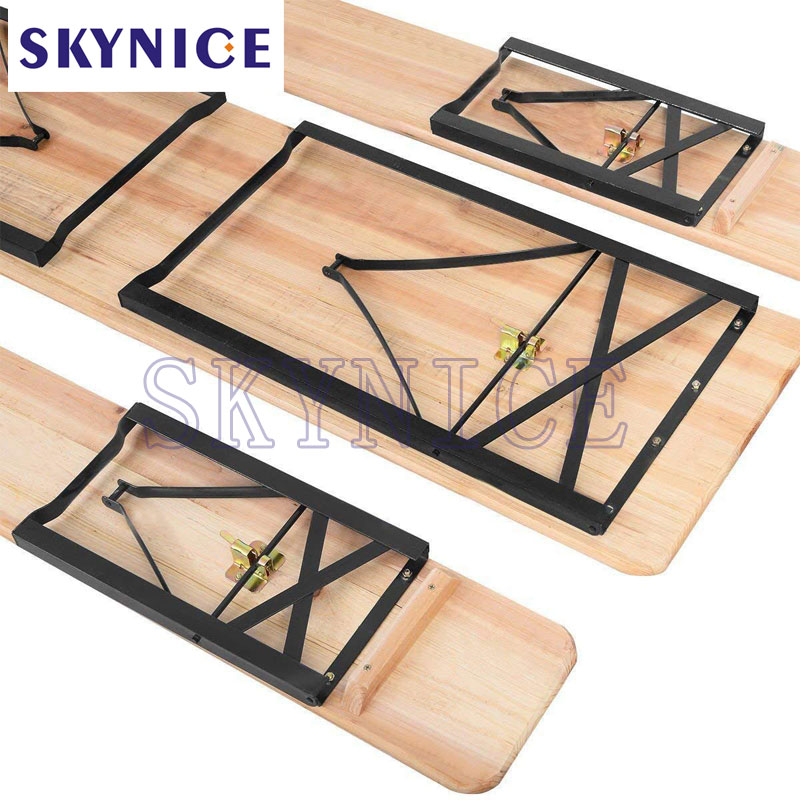 Φτηνές τραπέζι μπύρας ξύλου πυρήνα