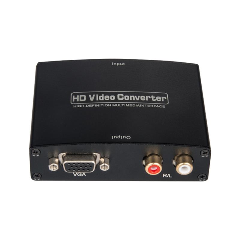 Ελεγκτής ήχου HDMI σε VGA + R / L AUDIO 1080P