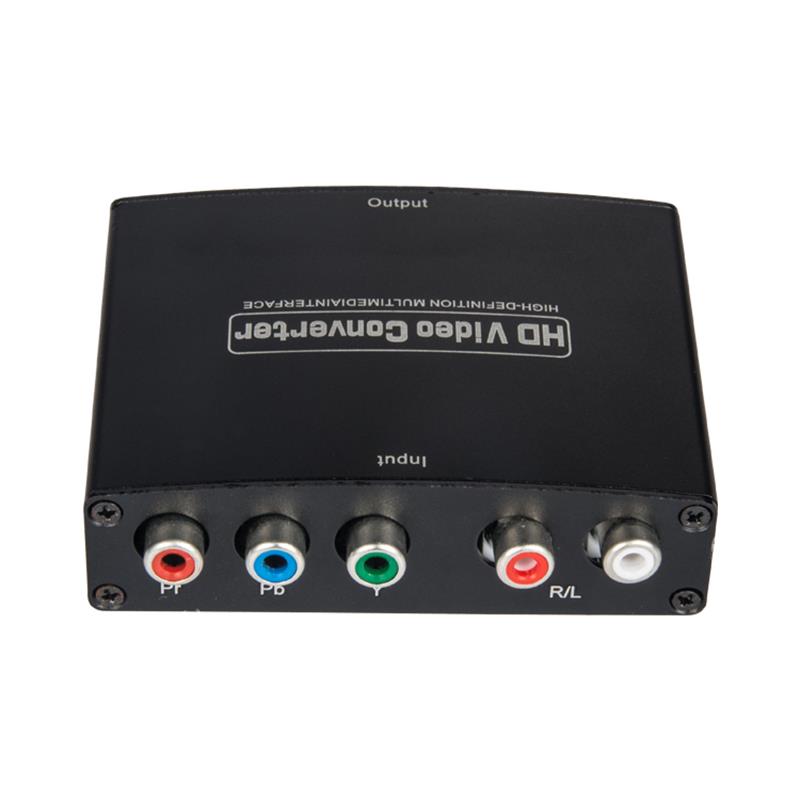 YPbPr + R \/ L AUDIO TO HDMI Converter 1080P