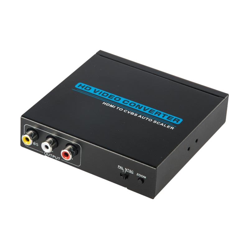 Υψηλής ποιότητας μετασχηματιστής HDMI \/ CVBS Auto Scaler 1080P