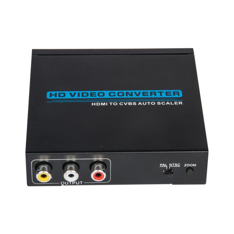 Υψηλής ποιότητας μετασχηματιστής HDMI \/ CVBS Auto Scaler 1080P