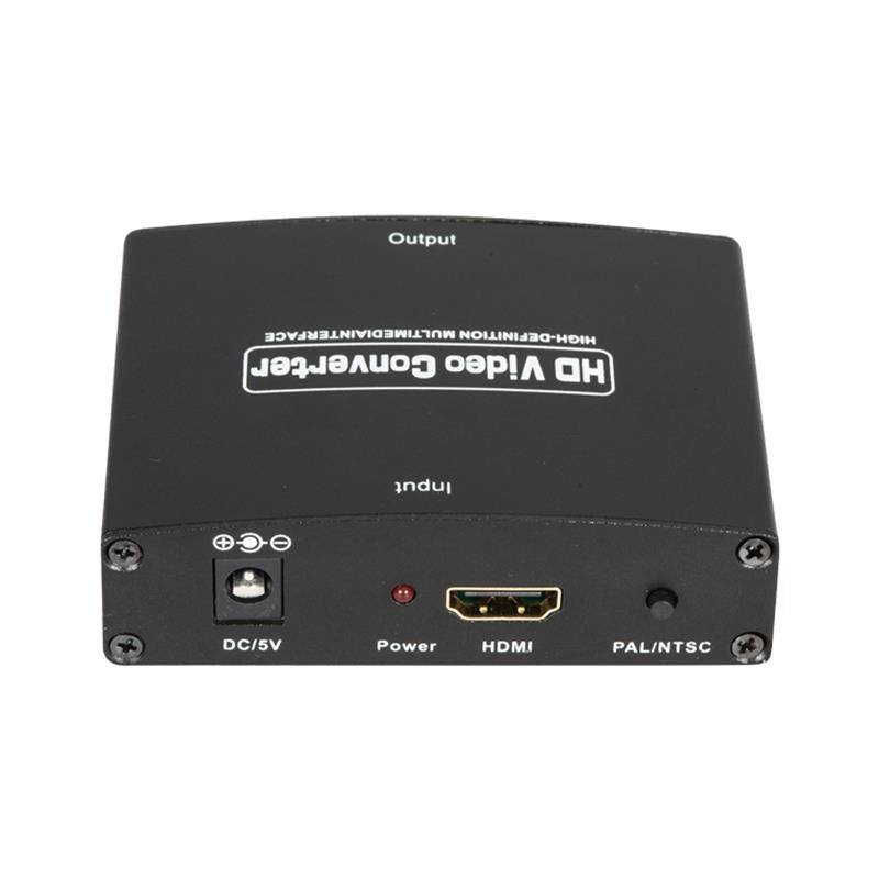 HDMI TO AV + Ψηφιακός μετατροπέας ήχου Auto Scaler 1080P