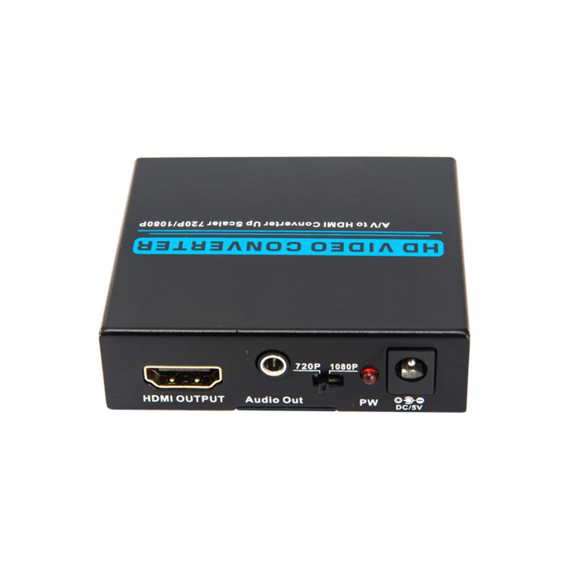 Μετατροπέας AV \/ CVBS σε HDMI + AUDIO (Up Scaler 720P \/ 1080P)