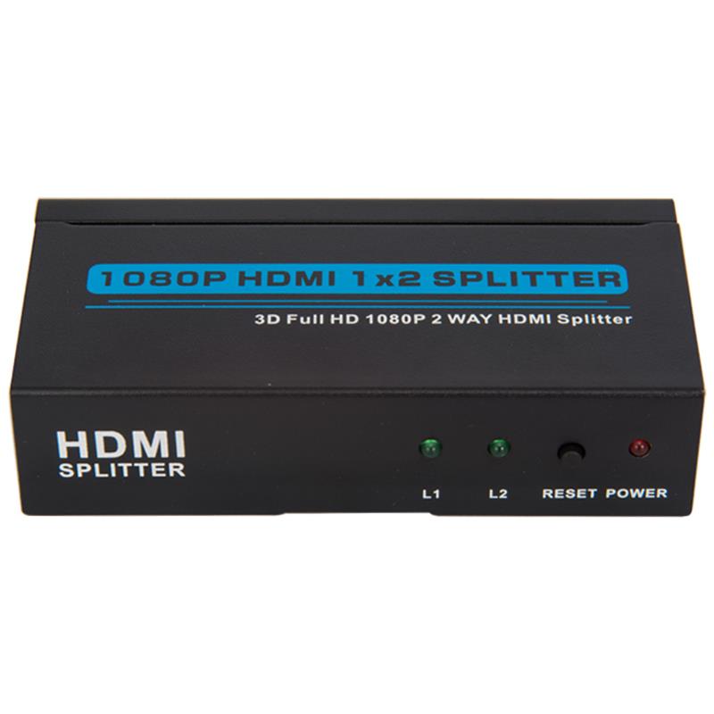 Δύο θύρες HDMI 1x2 Splitter Υποστήριξη 3D Full HD 1080P