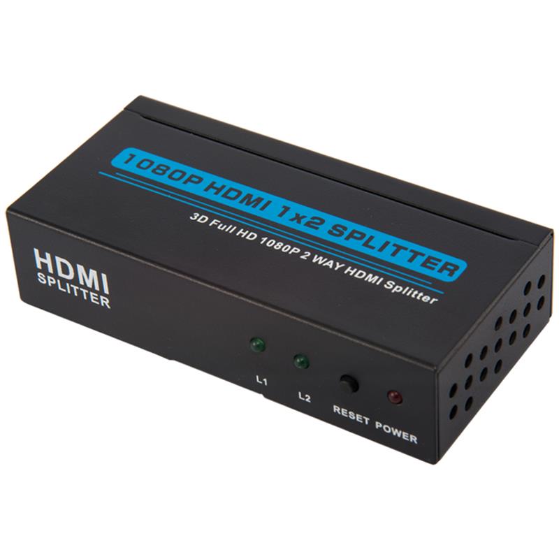 Δύο θύρες HDMI 1x2 Splitter Υποστήριξη 3D Full HD 1080P