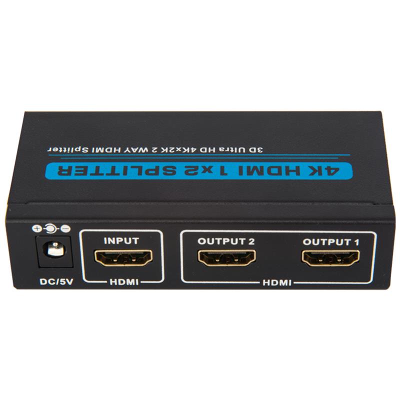 V1.4 2 θύρες HDMI 1x2 Splitter 3D Ultra HD 4Kx2K \/ 30Hz